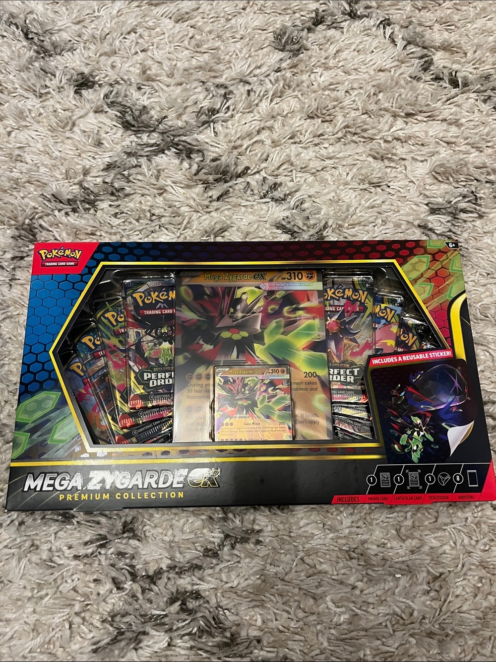 Pokemon cards. Mega Zygarde ex premium collection.  New in box.